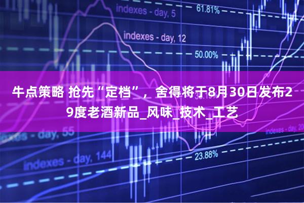 牛点策略 抢先“定档”，舍得将于8月30日发布29度老酒新品_风味_技术_工艺